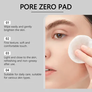 Salicylic acid toner pads for gentle exfoliation, daily facial care and deep moisturizing.