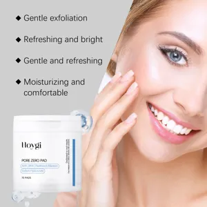 HOYGI Salicylic Acid Toner Pads Gentle Exfoliating Facial Care Hydrating 70 PADS.