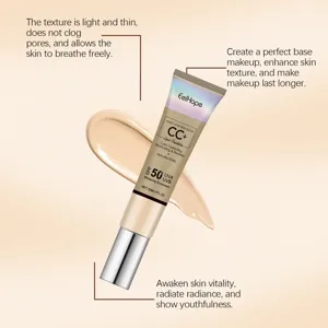 EelHope Πρόσωπο CC Κρέμα SPF50 Φυσικό Concealer Ενυδατικό Foundation Λεπτομέρεια
