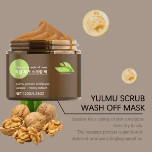 HANCHOBIT Yulmu Scrub Wash Off Mask for gentle facial exfoliation and daily skin care.