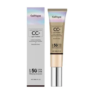 EelHope CC Κρέμα Foundation Υγρό SPF 50+ Αντηλιακό Προσώπου Ενυδατικό 30ml Κύρια