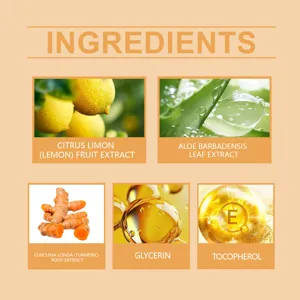 Infographie détaillée des ingrédients à extraits végétaux pour mousse nettoyante visage.