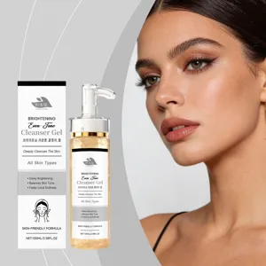 HANCHOBIT brightening facial cleanser gel 100ml gentle deep cleaning for all skin types.