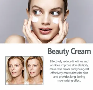 Crema hidratante facial diaria reduce las líneas finas, mejora la elasticidad y reafirma.