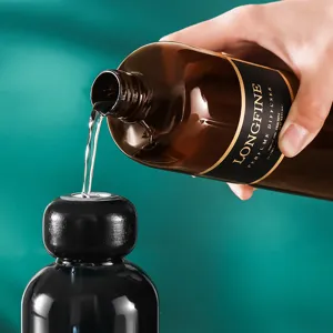 500ml flacon de recharge pour diffuseur de parfum en verre ambre decoration interieur