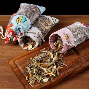 Natural Herbal Mosquito Repellent Sachet Indoor Car Aromatherapy Wormwood Herb Fragrance Bag Home Air Freshener