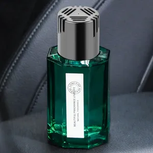 Désodorisant de voiture vert émeraude, grand parfum de véhicule, diffuseur d'arôme auto.