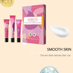 Facial Hair Removal Three-Step Set Gentle Moisturizing Smooth Skin Refreshing Care