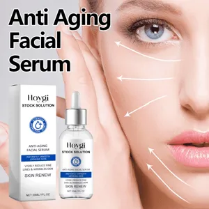 Siero viso anti età Hoygi 30ml idrata la pelle, riduce le linee sottili e distende le rughe.