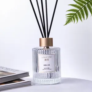 Botella de Difusor de Varillas con Aroma Floral Amaderado Ambientador Hogar Hotel Desodorizante Aromaterapia Aceite Esencial