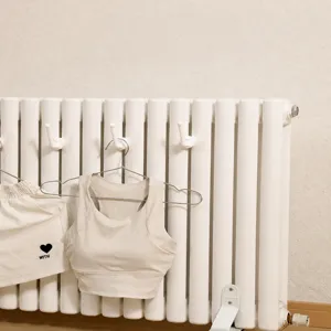 Gancho para tendedero de radiador, de plástico ABS resistente al calor para ropa.