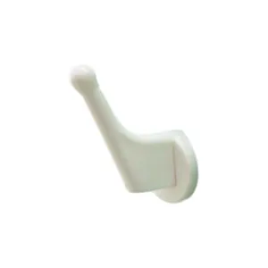 Gancho blanco duradero para radiador para colgar ropa y toallas, estable y resistente al calor.