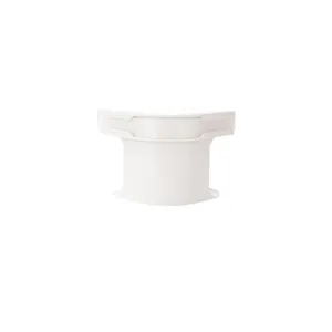 Pince pour drap de lit en plastique blanc support de matelas antidérapant boucle invisible.