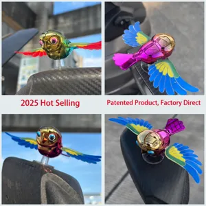 Niedlicher Vogel Helm Dekoration Ornament fur Auto Motorrad Elektrofahrzeug Zubehor