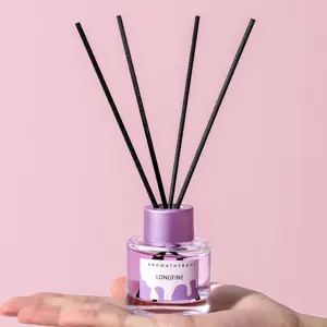 Dopamine style reed diffuser for home long lasting fragrance bedroom air freshener decor