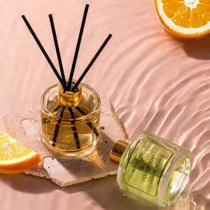 Σετ Διαχύτη Αρώματος 50ml Αρωματικό Χώρου Δωματίου Μακράς Διαρκείας για Σαλόνι Σπίτι