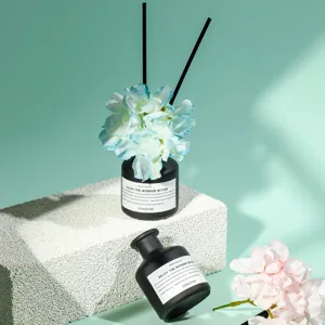 Nordic reed diffuser set for home interior decor, long-lasting aroma oil fragrance.