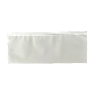 Gematteerde doorzichtige rits opbergzak 10x25cm waterdicht draagbare thuis reizen organizer tas