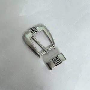 Retro Zinc Alloy Pin Buckle Replacement Metal Belt Head Casual Business 23mm Belt Hardware Accessories For Men Women