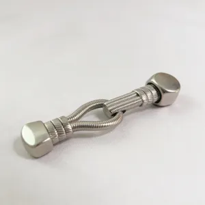 Alloy Metal Connecting Buckle DIY Kleding Accessoires Decoratieve Riem Gesp Zilver Metalen Onderdelen