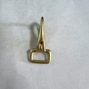 Hoogwaardige zinklegering vierkante basis haak gesp metalen hardware accessoire voor tassen.