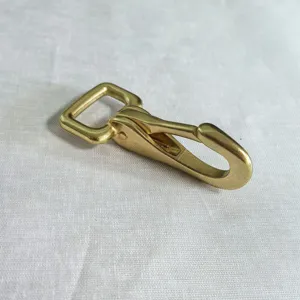 Zinklegering Vierkante Basis Karabijnhaak Sleutelhanger Tassenbeslag Metalen Karabijn