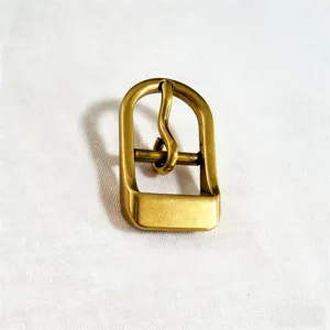 Zinc Alloy D Ring Semi Circular Pin Buckle Metal Hardware For Bags Belts Purse Strap Adjuster Gold
