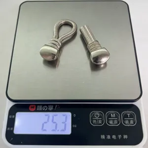 Alloy verbindingsgesp metalen riem accessoire voor DIY kleding en mode decoratie.