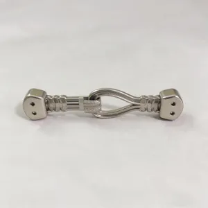 Metalen legering verbindingsgesp voor DIY kleding, decoratief riem accessoire deel.
