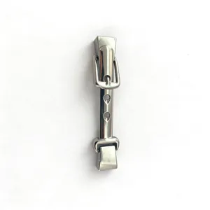 Boucle de Ceinture en Métal en Alliage de Zinc Boucle d'Ardillon de Remplacement pour Chaîne de Taille de Robe Accessoires de Vêtement Argent