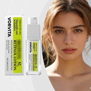VORVITA Retinol Lotion 30ml moisturizing and anti-aging face cream for smooth skincare.