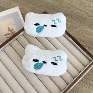 Accessoire DIY chat en peluche mignon pour sacs et décoration de vêtements de mode