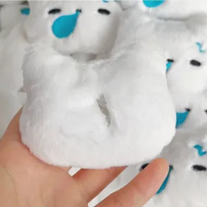 Tête de chat en peluche mignonne pour accessoires de bricolage DIY