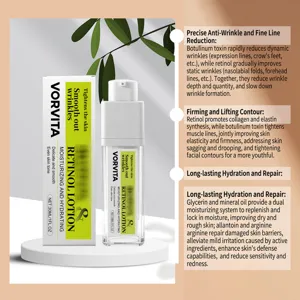 VORVITA Retinol Lotion 30ml anti-wrinkle firming hydrating smooth skincare facial cream daily