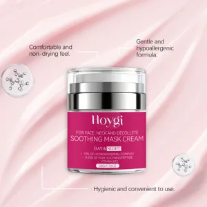 HOYGI beruhigende Gesichtsmaskencreme mit Vitaminen für eine sanfte tägliche Hautpflege 50g