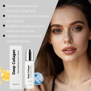 Siero viso idratante al collagene per una pelle liscia nutrita e giovane e fresca 30ml