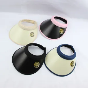 Chapeau visière vide femme été protection UV sport en plein air loisirs casquette de plage