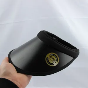 Casquette de soleil noire vide pour femmes, anti-UV UV-cut protection sport en plein air
