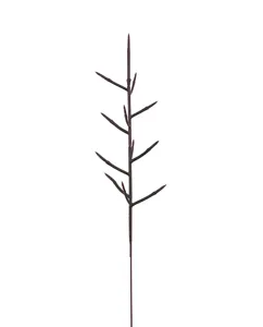 Detailansicht einer dunkelroten 12-köpfigen künstlichen Beeren-Zweig-Gabel für DIY-Handwerk.