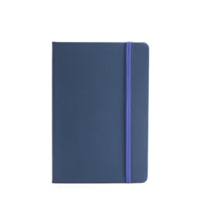 Minimalistisches PU Leder Hardcover Notizbuch Business Büro Tagebuch Mit Gummiband Leseband Einfarbig Schreibjournal