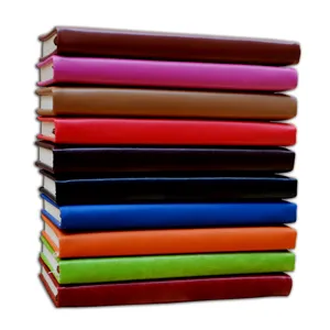 Cuaderno de cuero de tapa dura colorido diario planificador para oficina escuela, A5.