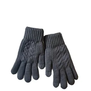 Gants Tricotes Homme Tactile Hiver Chaud Polaire Doublures EPAIS Gants Thermiques