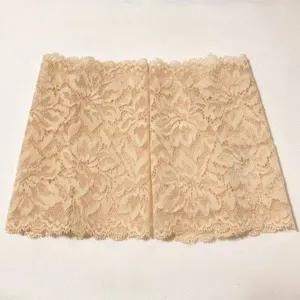 Maniche da braccio in pizzo beige per copertura cicatrici tatuaggi protezione solare
