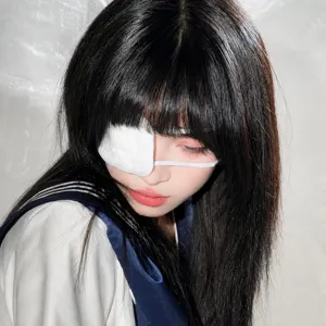 Anime cos single eye patch sweet cool photo props Halloween costume accessories.