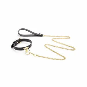 Punk Gothic PU Leather Choker Necklace Metal O Ring Chain Collar Adjustable Body Jewelry For Women Fashion Gift
