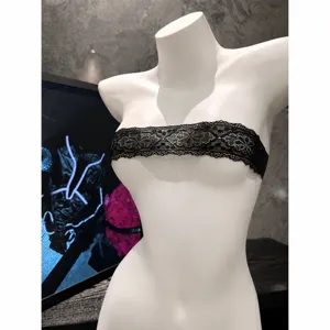 Women Lace Eye Mask Blindfold Ribbon Sexy Cosplay Accessories Black White Multiuse Strap Party Costume