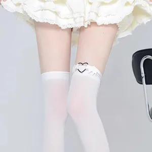 Harajuku Lolita gothic wing leg garter white thigh strap JK sock ring accessory