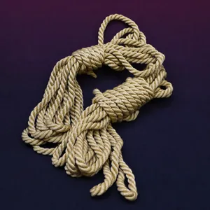 Japanese shibari rope bondage craft hemp cord multi-strand twisted knotting art supply main
