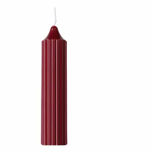 Vela aromática de pilar a baja temperatura de cera de soja natural para momentos de relax.
