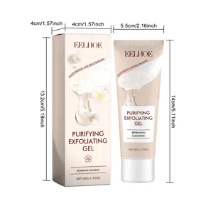 EELHOE gel exfoliant purifiant nettoyage en profondeur des pores hydratant rafraîchissant